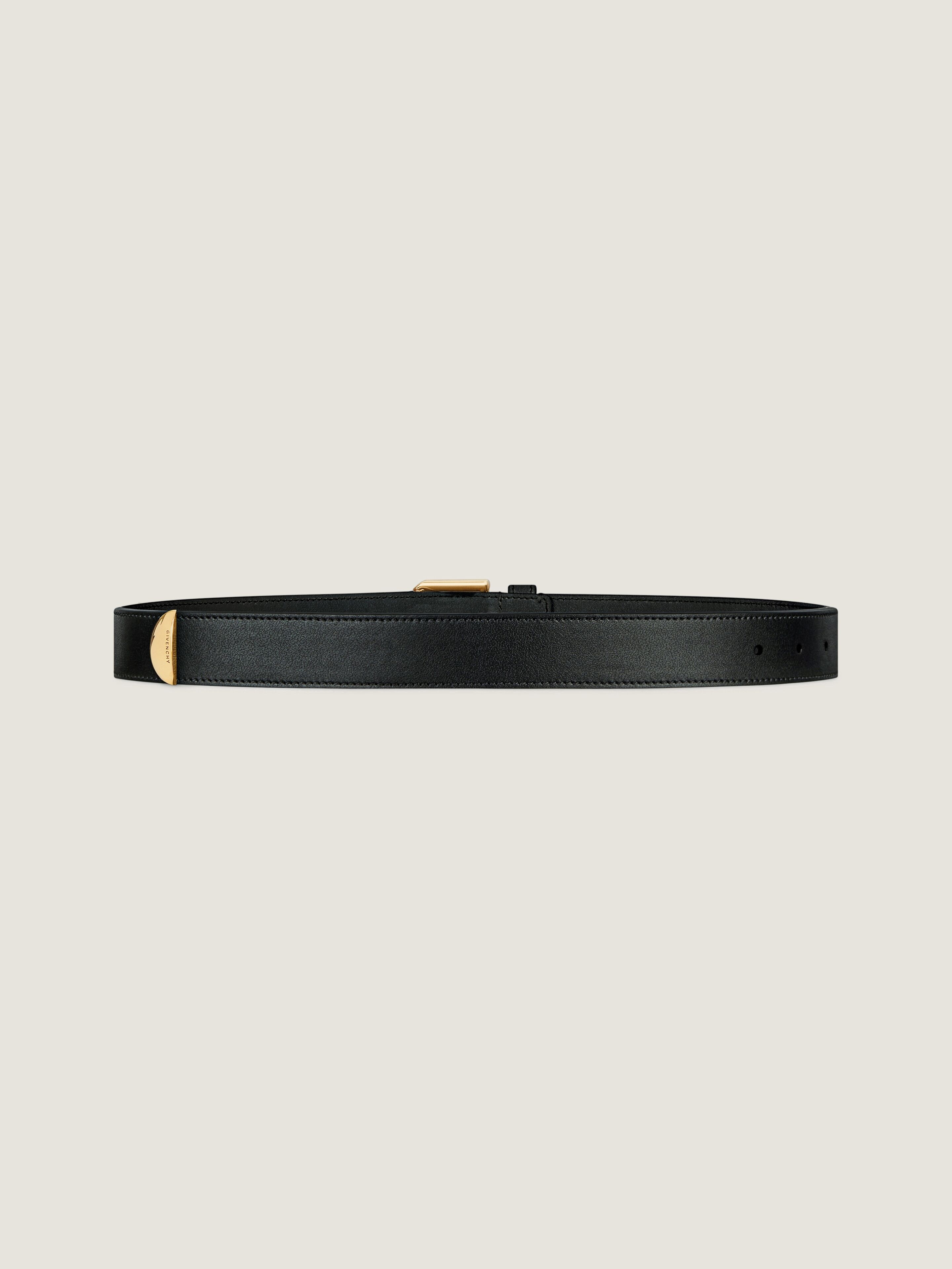Voyou belt in shiny leather